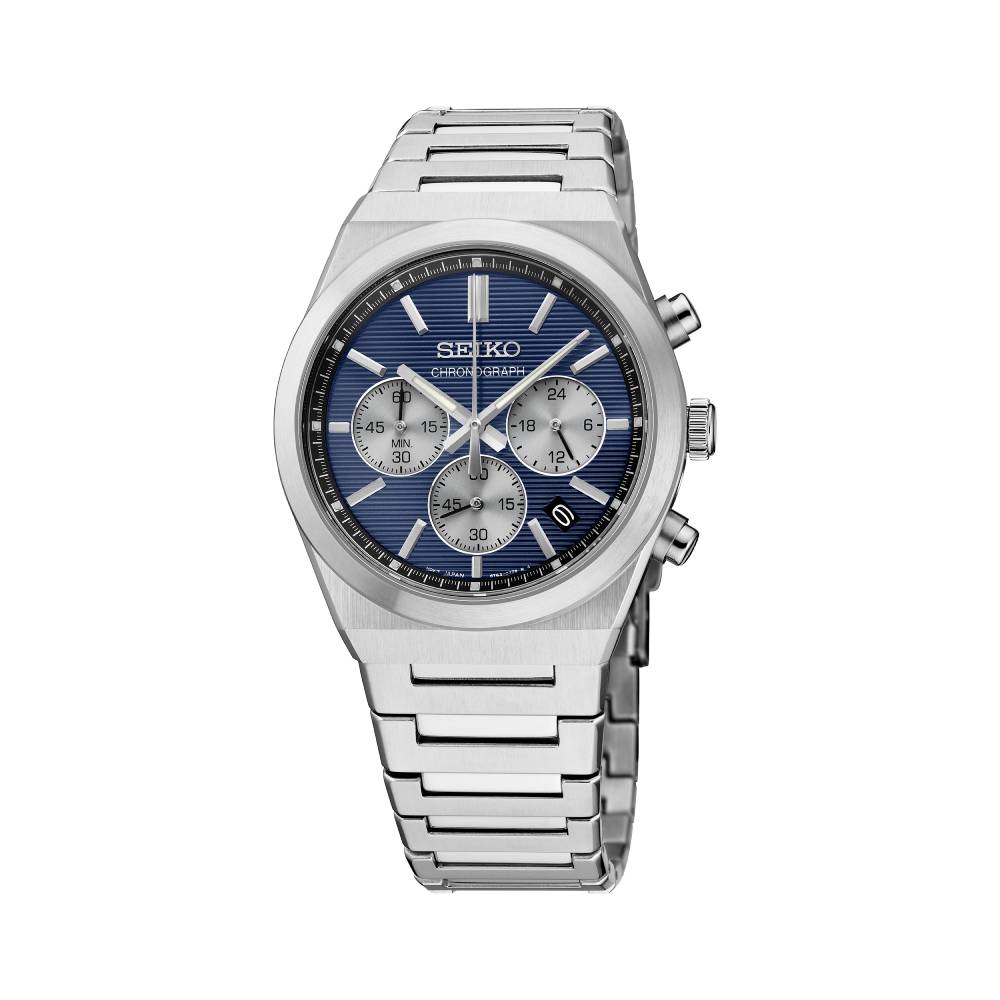 Seiko Essentials 40mm Quartz Chronograph Watch