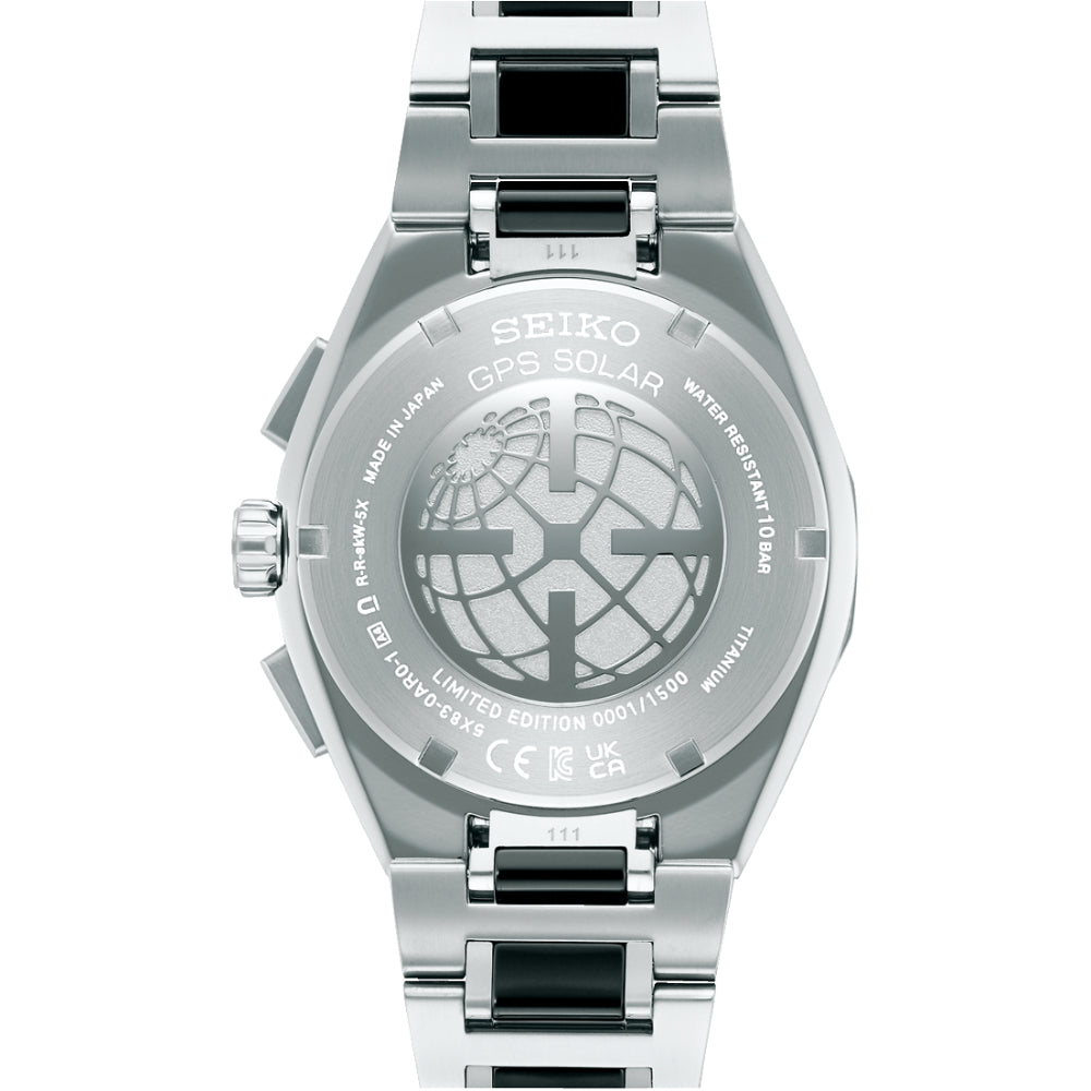 Seiko Astron Titanium GPS Solar Limited Edition Chronograph Watch