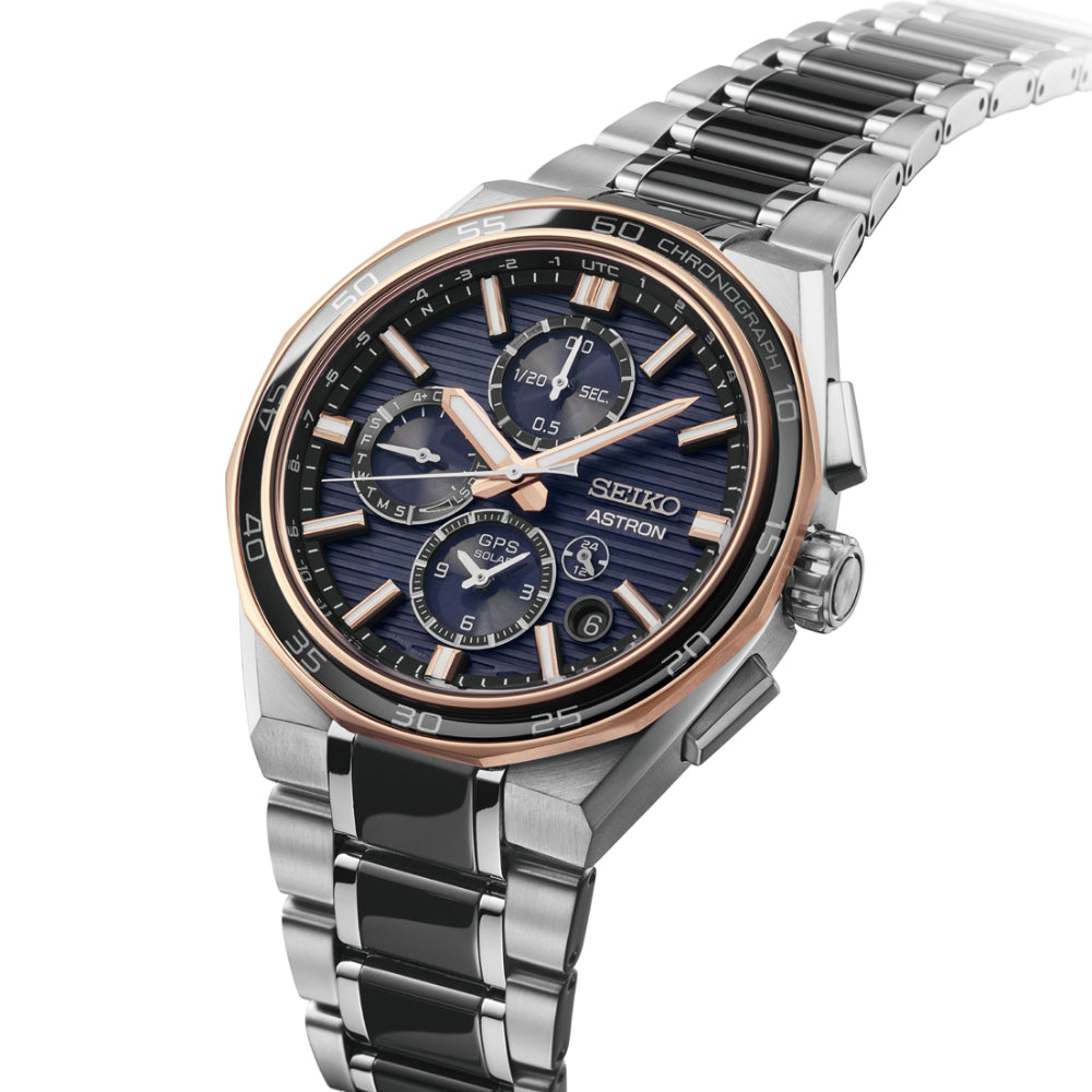 Seiko Astron Titanium GPS Solar Limited Edition Chronograph Watch