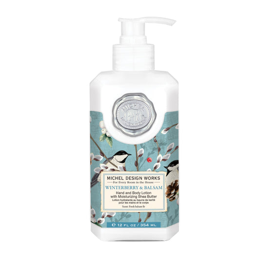 Michel Design Works Winterberry & Balsam Hand and Body Lotion