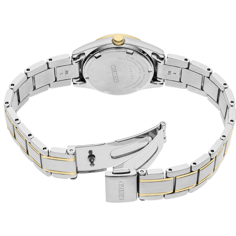 Seiko Essentials Collection 25.5mm Two-Tone Quartz Watch