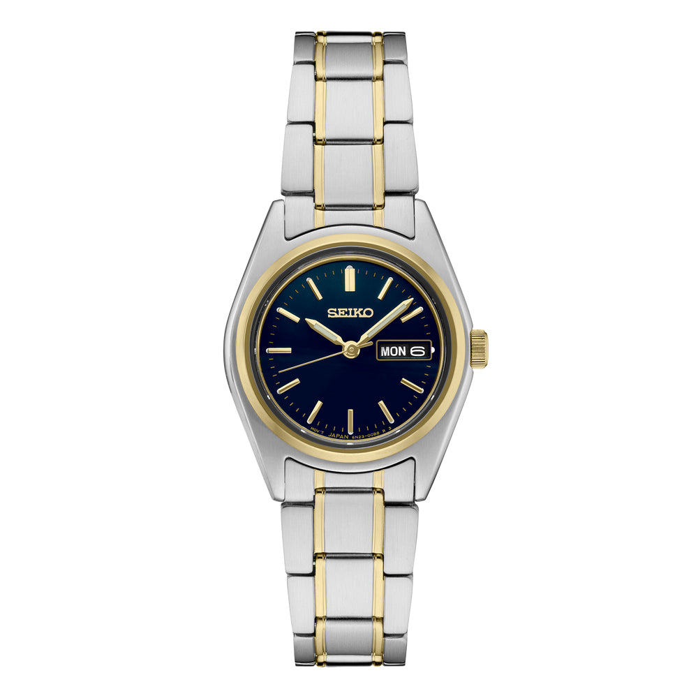 Seiko Essentials Collection 25.5mm Two-Tone Quartz Watch
