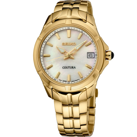 Seiko Coutura 34mm Gold-Tone Quartz Watch
