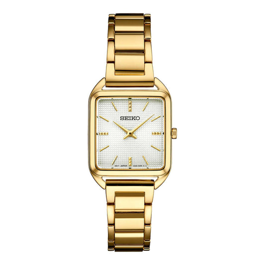 Seiko Essentials Collection 26mm Gold-Tone Quartz Watch