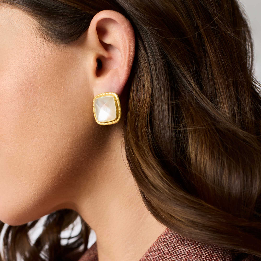Julie Vos Sahara Stone Stud