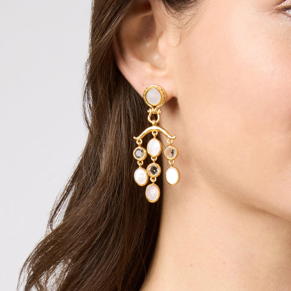 Julie Vos Saratoga Chandelier Earrings