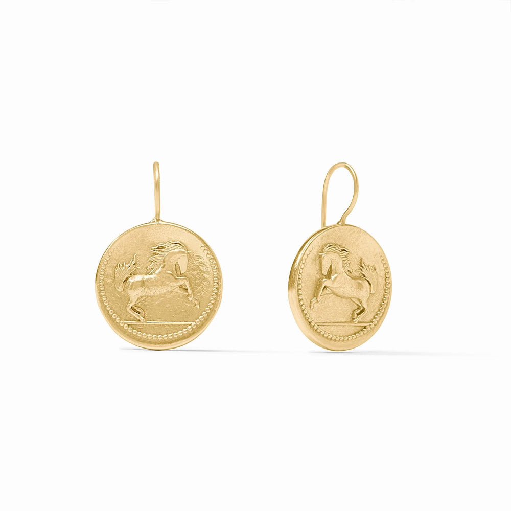 Julie Vos Saratoga Horse Earrings