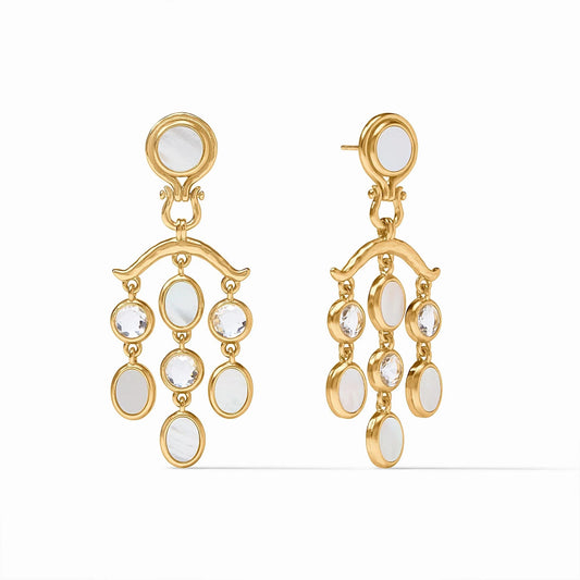 Julie Vos Saratoga Chandelier Earrings