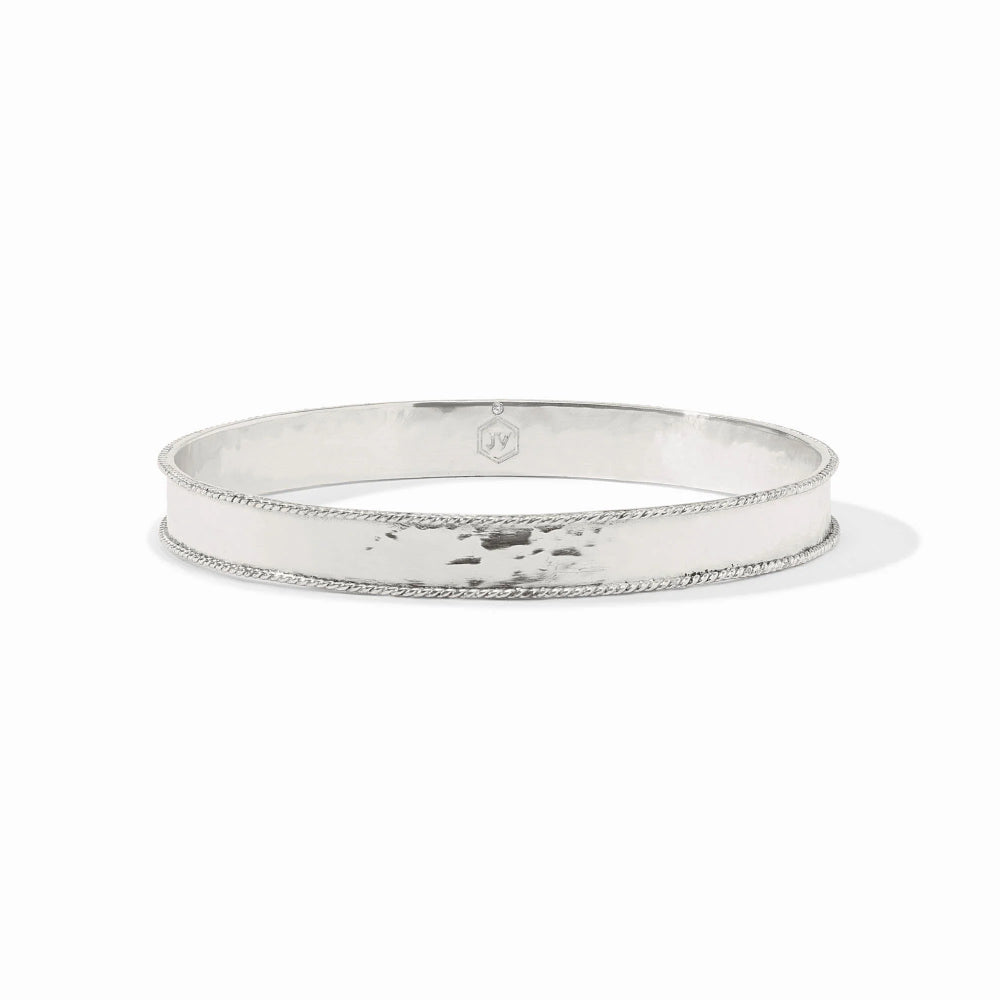 Julie Vos Silver Savoy Bangle