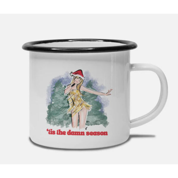 Taylor Swift 'Tis The Damn Season Mug: 11 oz – Jenny's Gift Baskets
