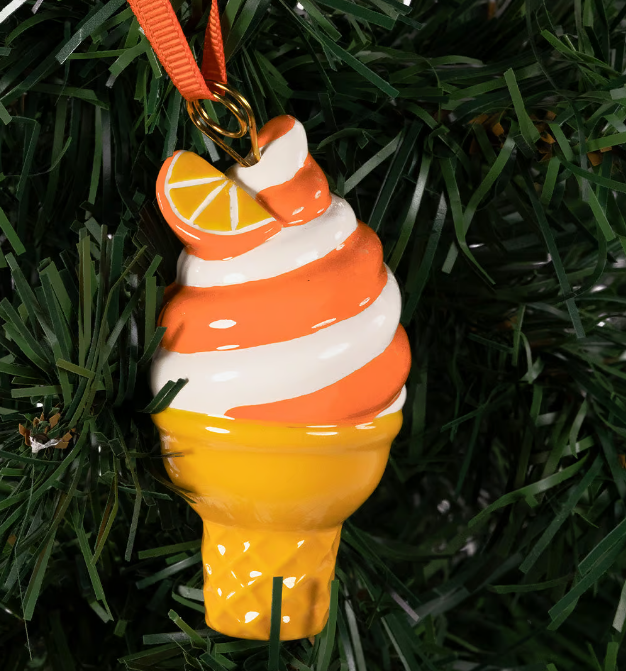 Ban.do Ice Cream Cone Ornament