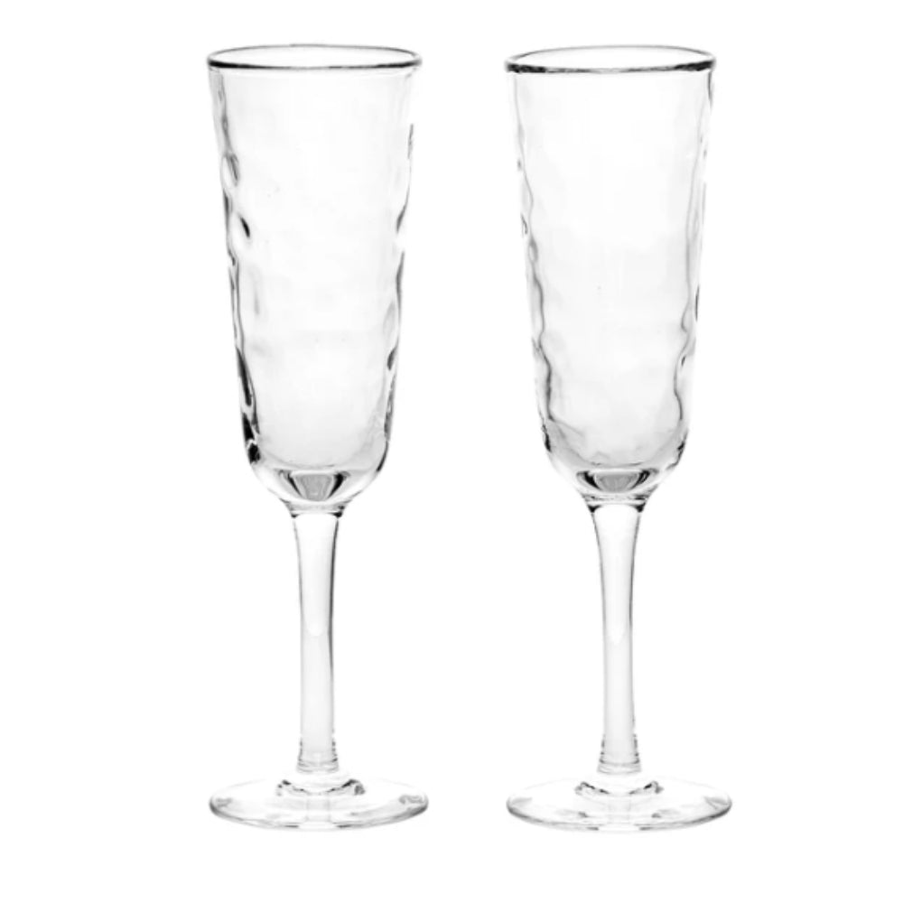 Juliska Puro Toasting Flute Set of 2