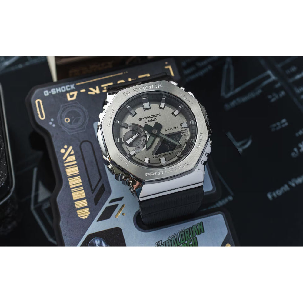 G-Shock watch on a dark background