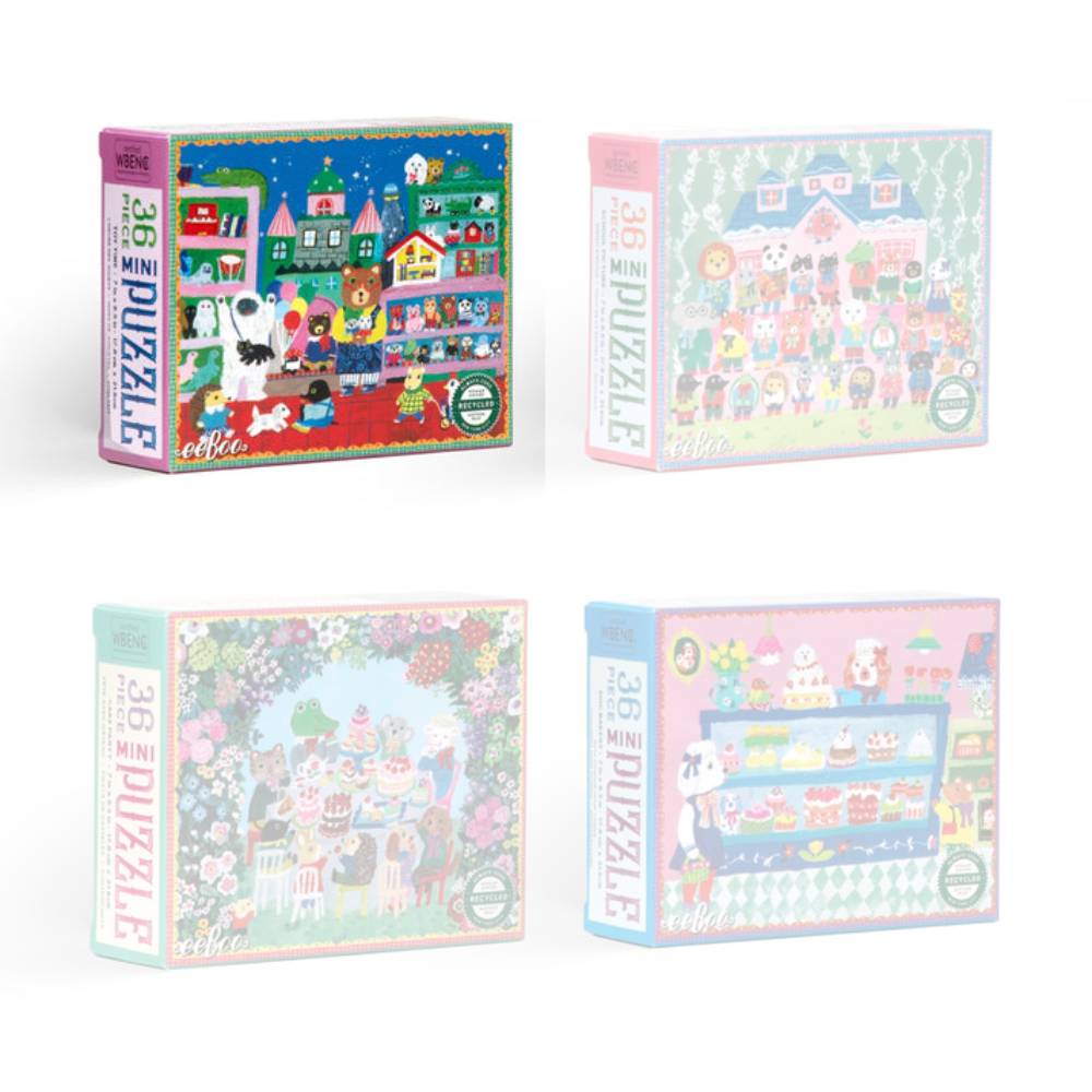 Eeboo Yumi's Mini Puzzles