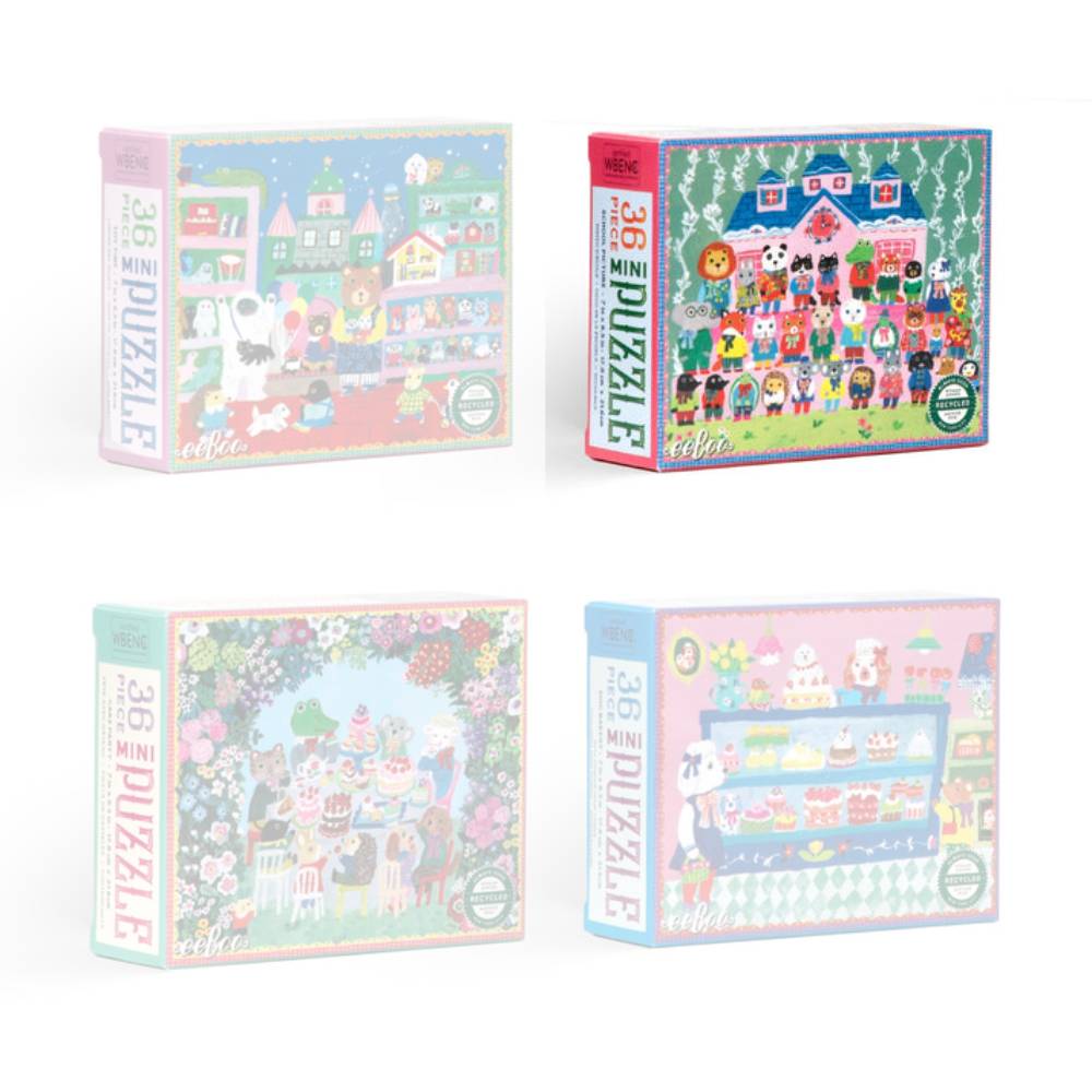Eeboo Yumi's Mini Puzzles