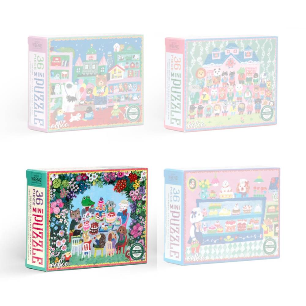 Eeboo Yumi's Mini Puzzles