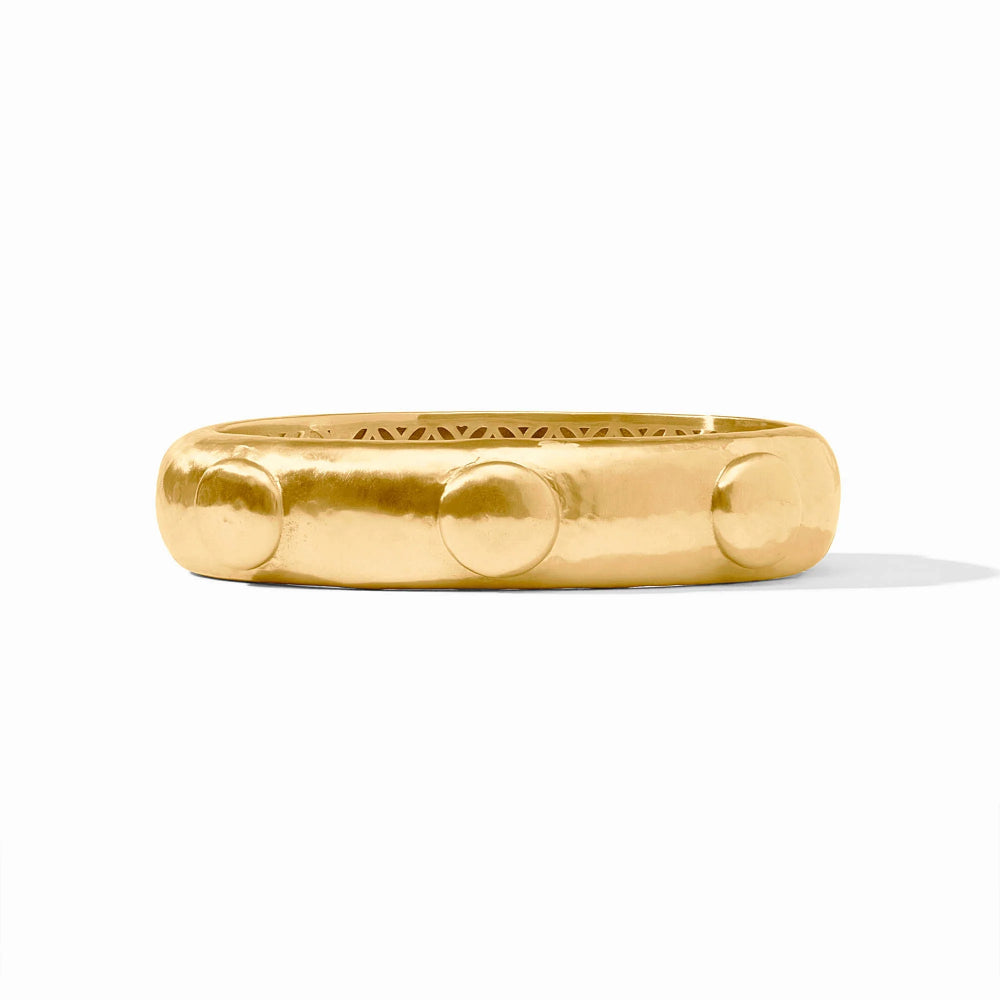 Julie Vos Gold Solara Hinge Bangle