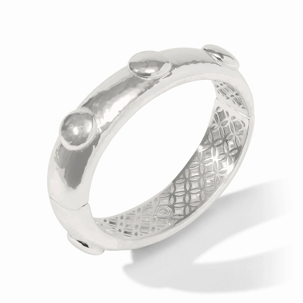 Julie Vos Silver Solara Hinge Bangle