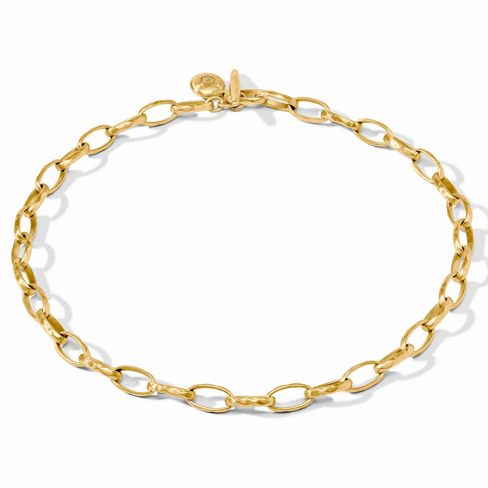Julie Vos Gold Solara Link Necklace