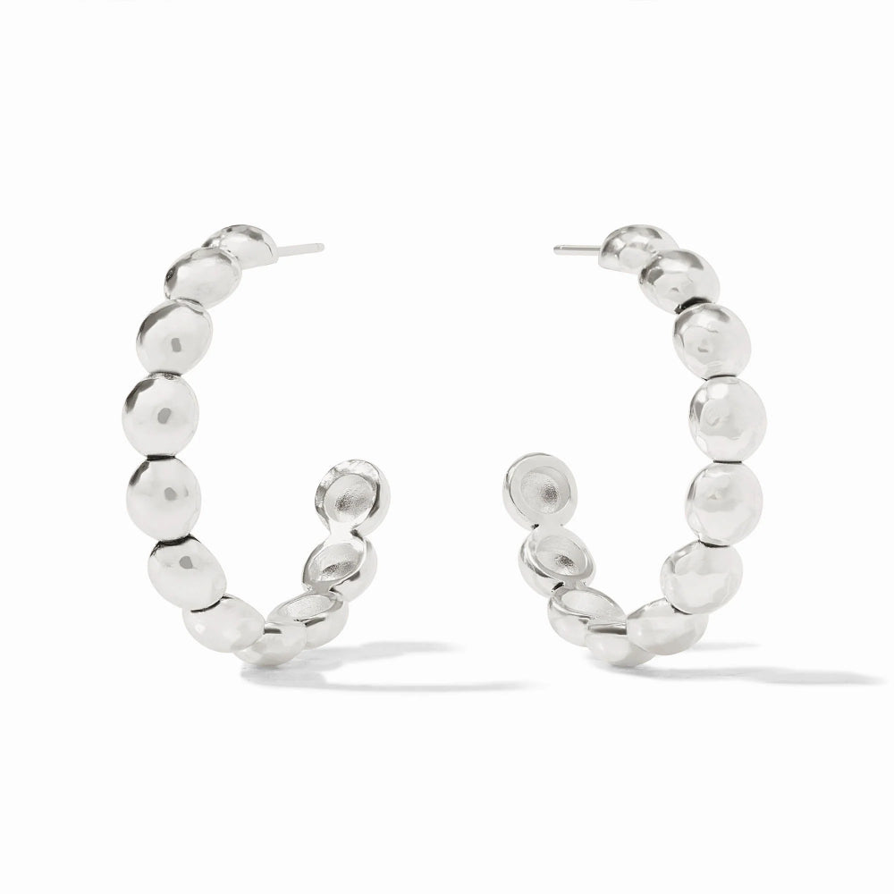Julie Vos Silver Solara Nova Hoop