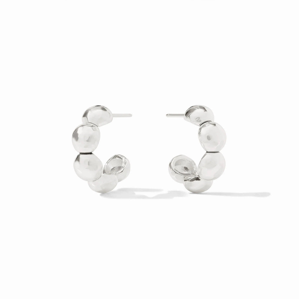 Julie Vos Silver Solara Nova Hoop