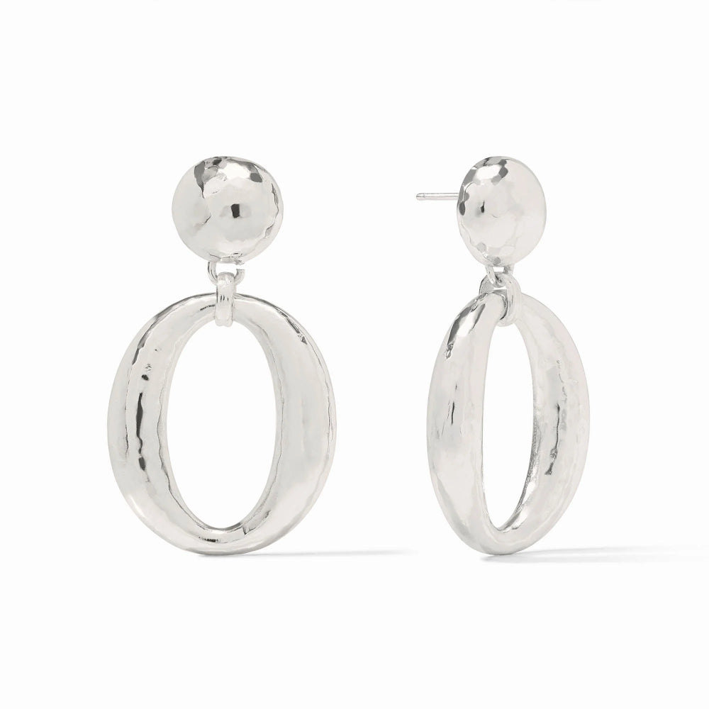 Julie Vos Silver Solara Orbit Statement Earring
