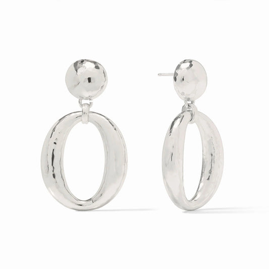 Julie Vos Silver Solara Orbit Statement Earring