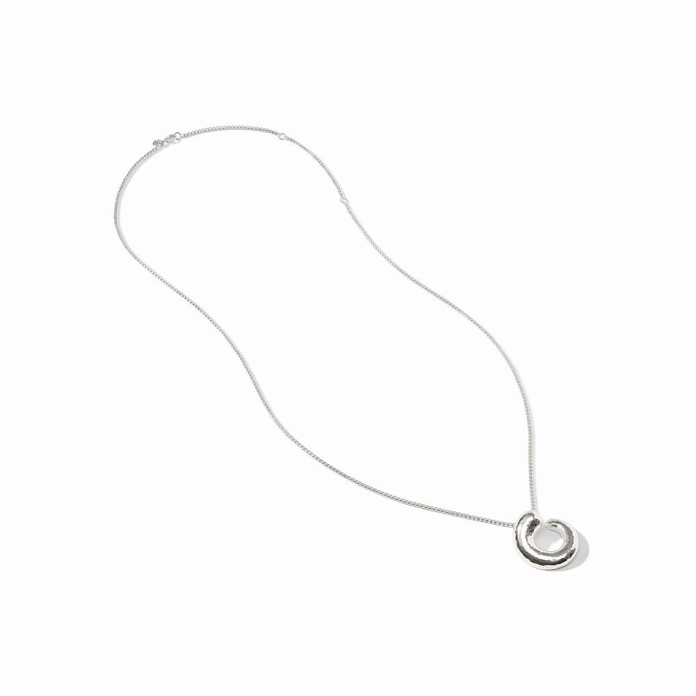 Julie Vos Silver Solara Spiral Pendant