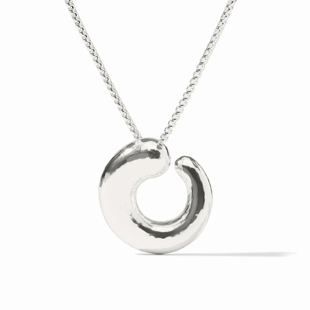 Julie Vos Silver Solara Spiral Pendant