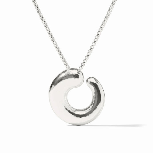 Julie Vos Silver Solara Spiral Pendant