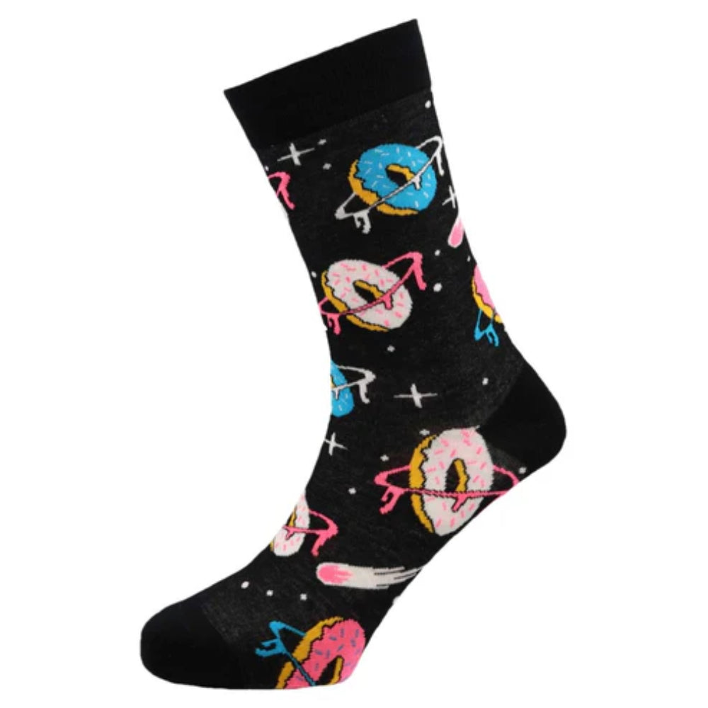 Sexy Socks LLC Space Donuts Socks