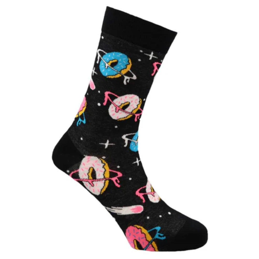Sexy Socks LLC Space Donuts Socks