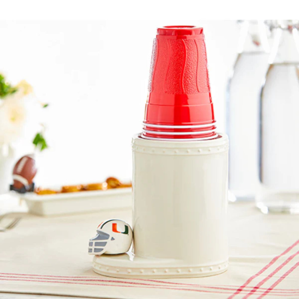 Nora Fleming U Miami Helmet Mini