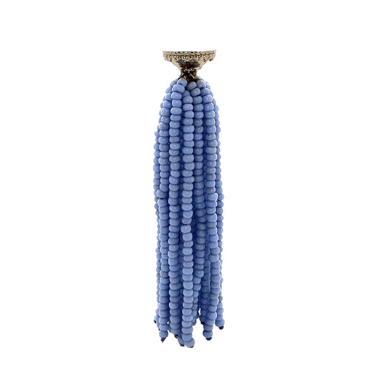 Clara Williams Chalcedony Blue Seed Tassel
