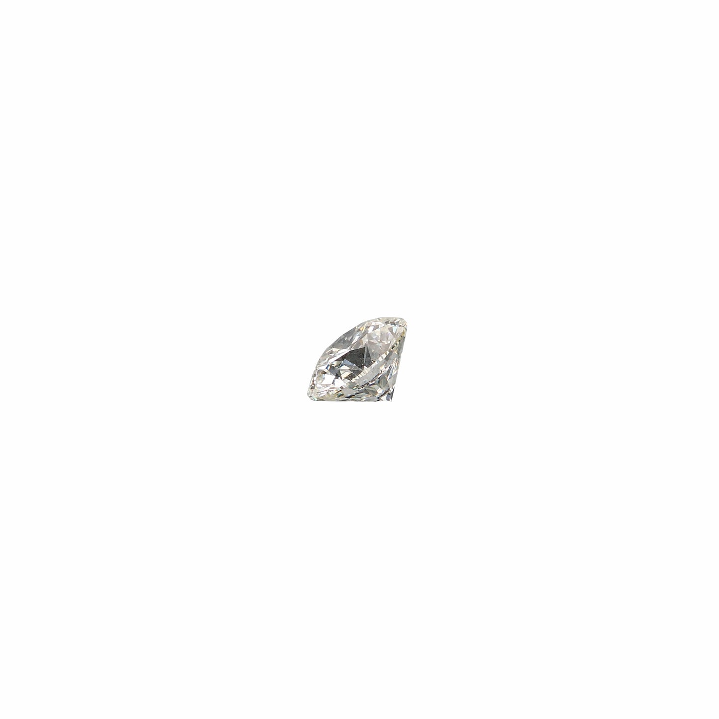 Round 0.90 carat GIA certified diamond graded JVS2 on a white background