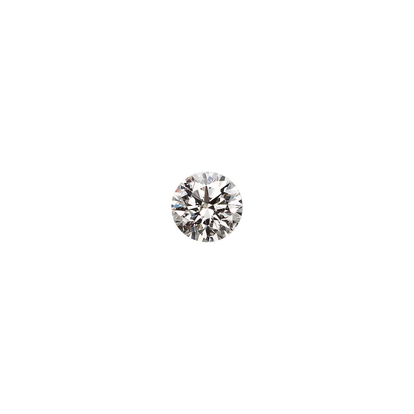 Round 0.90 carat GIA certified diamond graded JVS2 on a white background