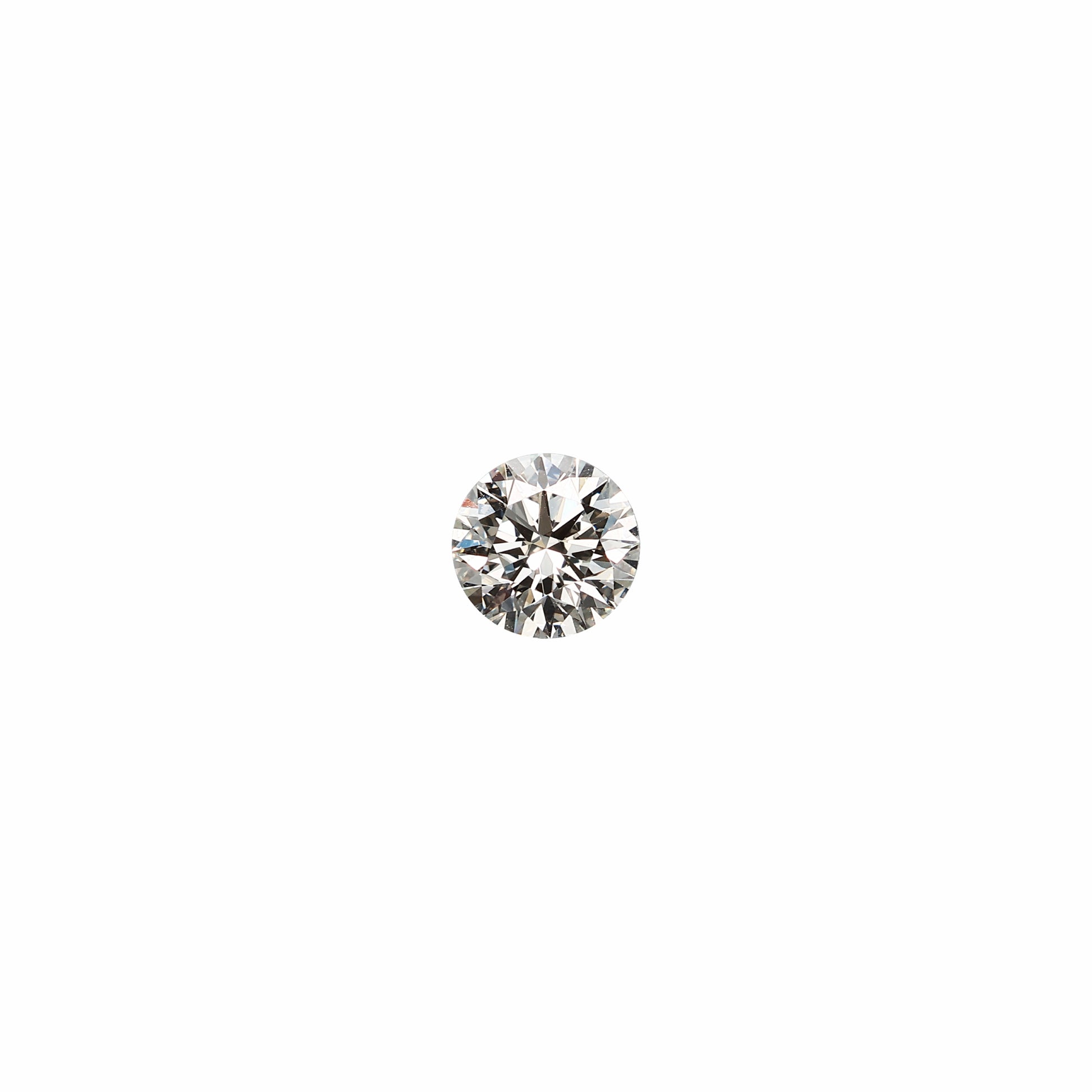 Round 0.90 carat GIA certified diamond graded JVS2 on a white background
