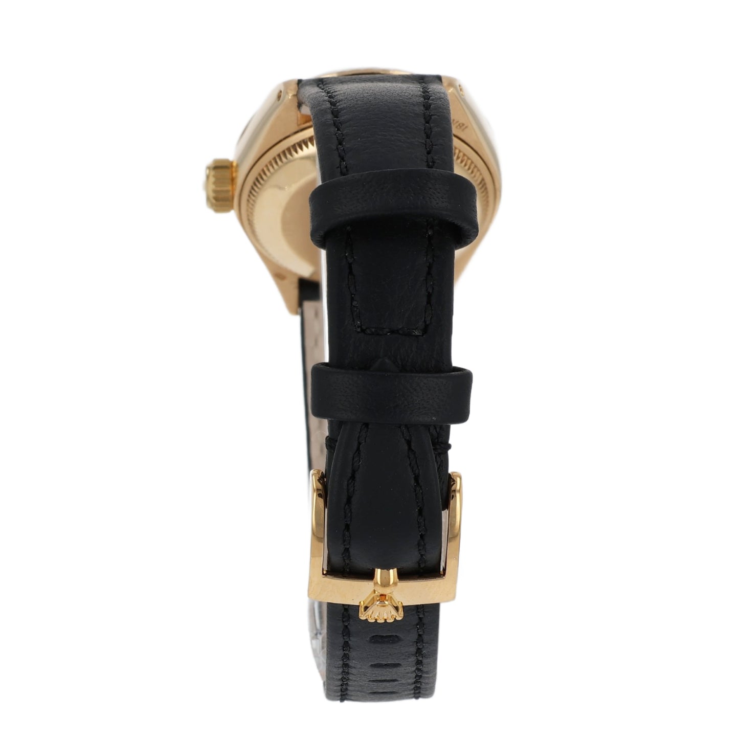 Estate Rolex 18k Yellow Gold Ladies' 26mm OPDJ Champagne Index Dial 6917 C.1974