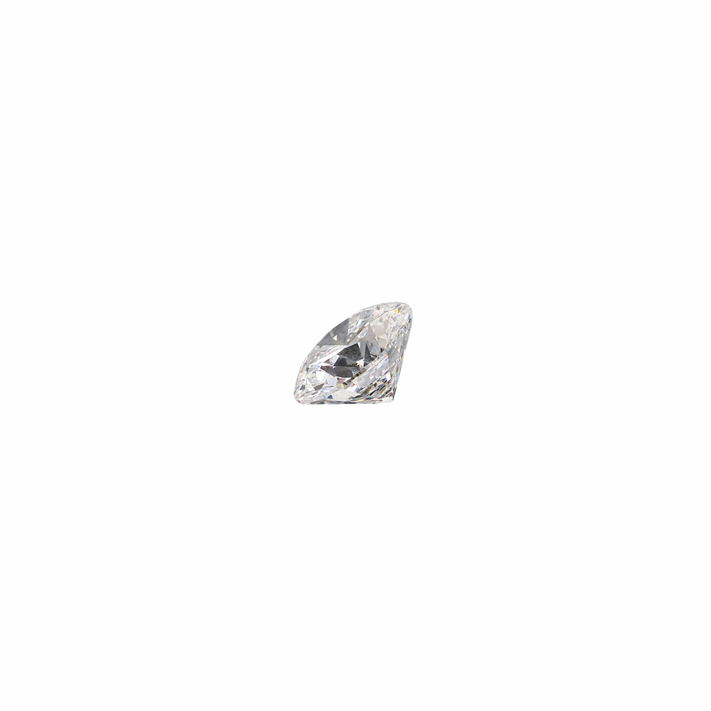 Round 1.50 carat GIA certified diamond graded EVS2 on a white background
