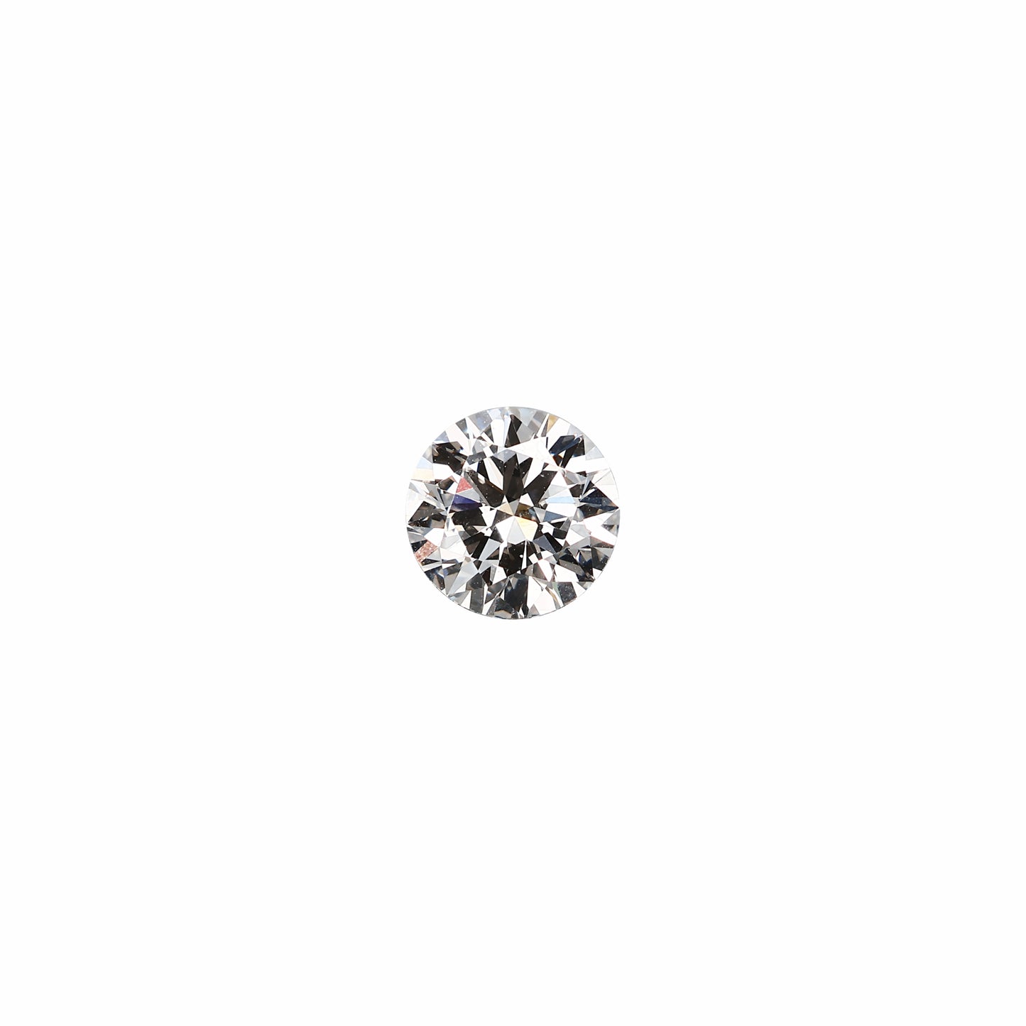 Round 1.50 carat GIA certified diamond graded EVS2 on a white background