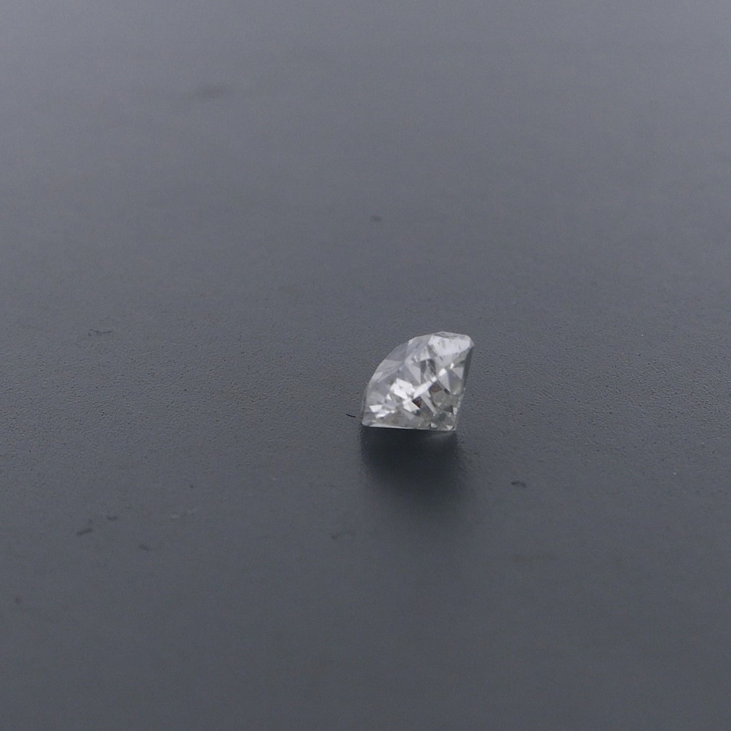Estate Pear .69ct HSI2 Diamond