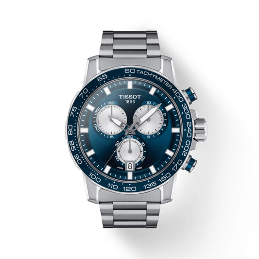 Tissot Supersport Chrono - Blue Dial and Bezel