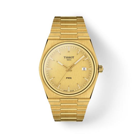 Tissot PRX 40mm Gold-Tone Quartz Watch