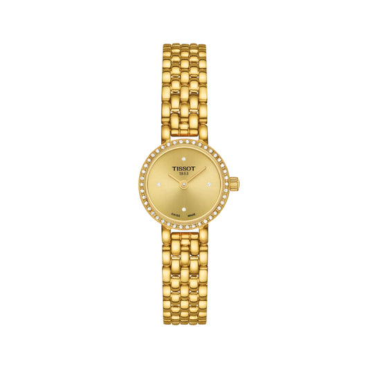 Tissot Lovely Round 19.5mm Gold Tone Quartz Watch