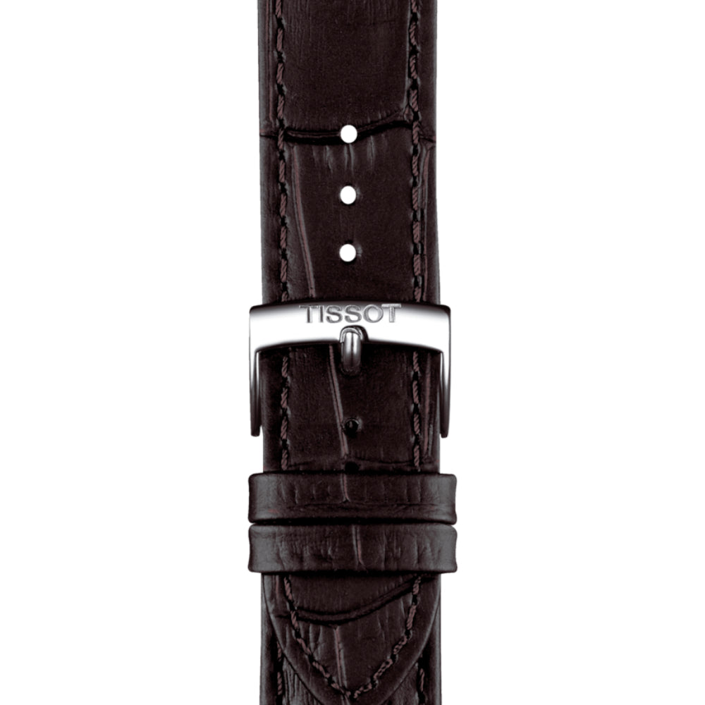 Tissot Gents PR100 Classic Quartz Silver Dial/Brown Leather Strap