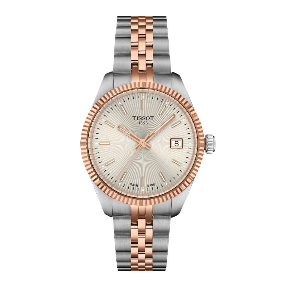 Tissot Ballade 34mm Two-Tone Quartz Watch