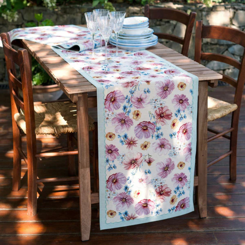 Vietri Tavola Floral Runner