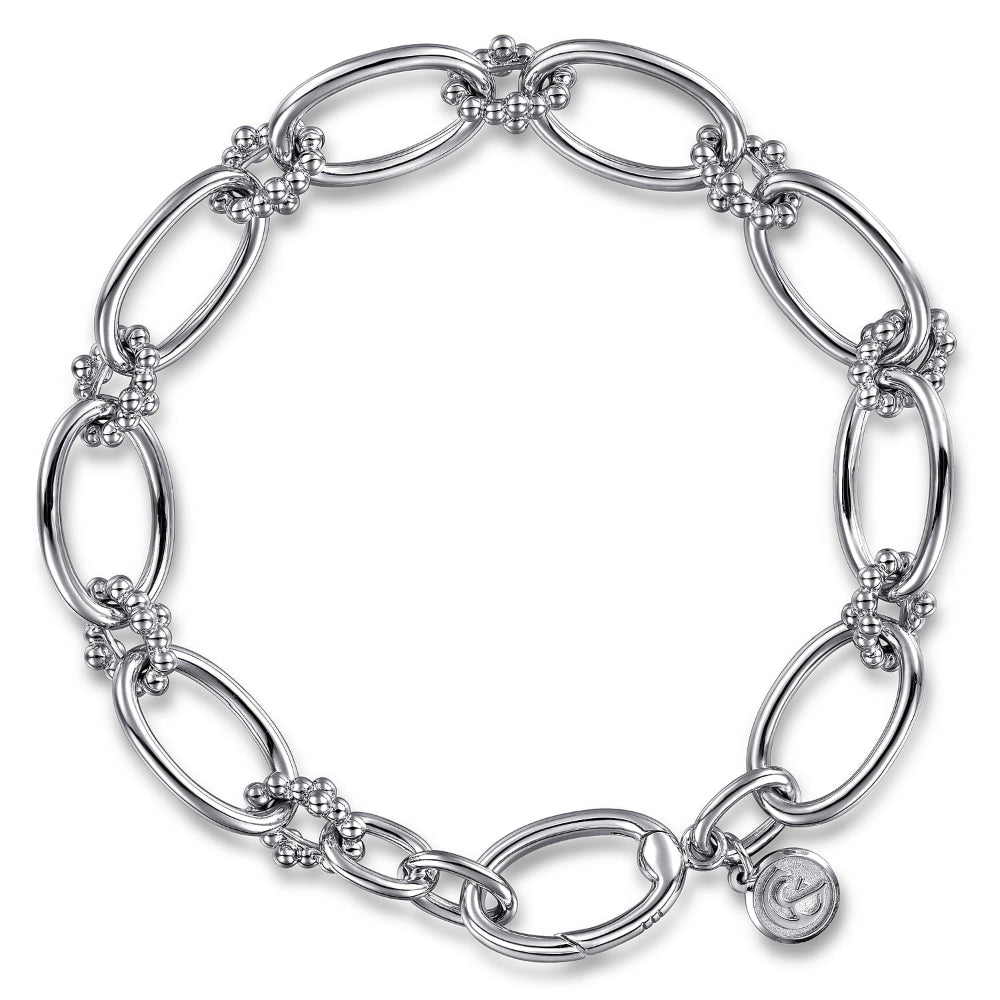 Sterling silver Link Chain Bracelet