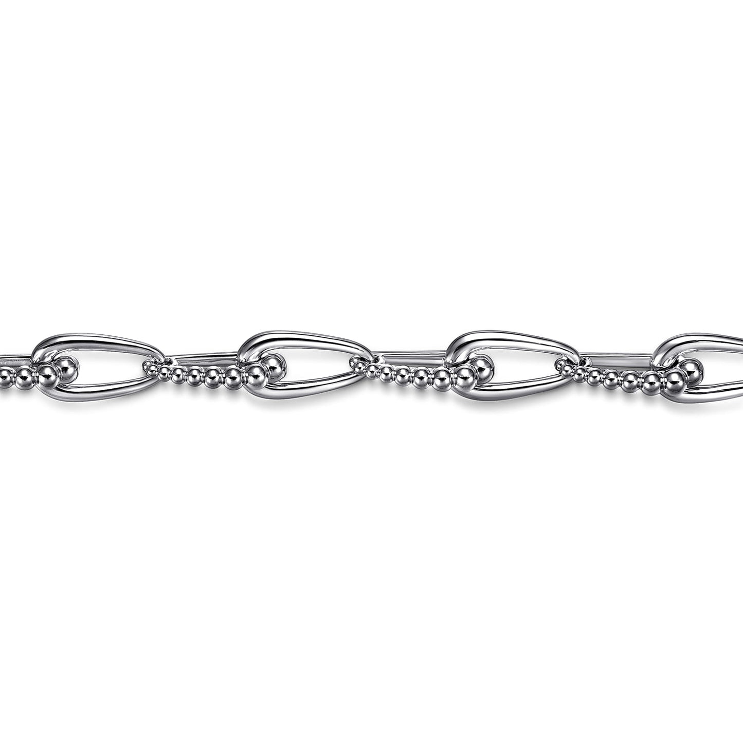 Gabriel & Co. Sterling Silver Bujukan Collection Link Chain Bracelet