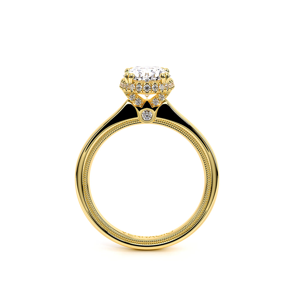 Verragio Tradition 14k Gold Oval Diamond Solitaire Engagement Ring
